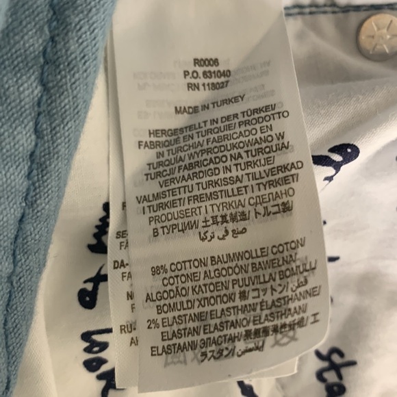 T1 Boden Dusty Blue corduroy pants size 10 Cord girlfriend fall wear - Picture 7 of 13